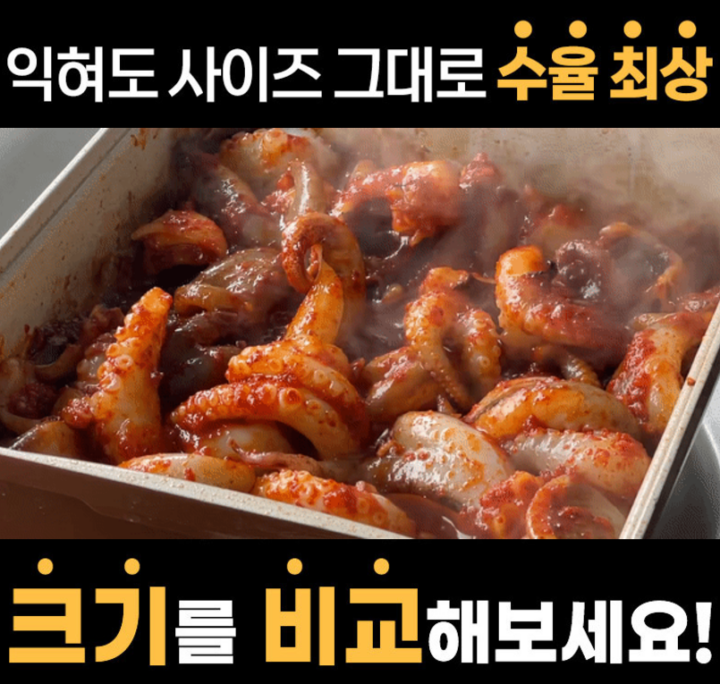 7차완판*쭈꾸미볶음(1팩 500g-2~3인분)-[3월27일/금요일수령]
